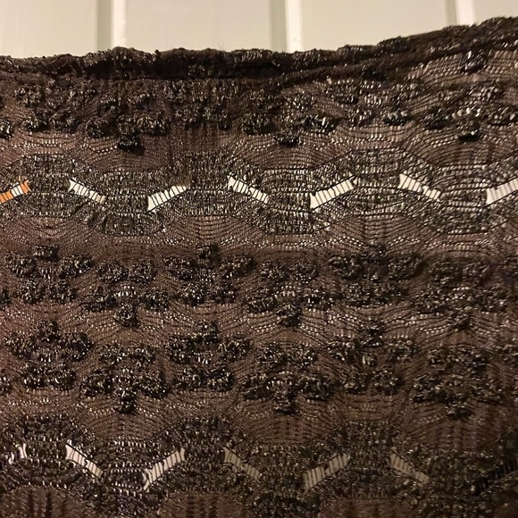 NOTATIONS sheer lacy blouse X-large NWT - Picture 3 of 6